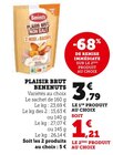 PLAISIR BRUT - Benénuts en promo chez Super U Caen à 1,21 €