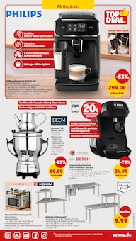 Kaffeevollautomat im aktuellen Penny Prospekt (Aachen) Kaffeevollautomat im Penny Prospekt "Wer gĂĽnstig will, muss Penny." mit 46 Seiten (Aachen)