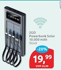 Aktuelle Handy Angebote bei budni in Lübeck Aktuelles Powerbank Solar 10.000 mAh Angebot bei budni in Lübeck ab 19,99 €