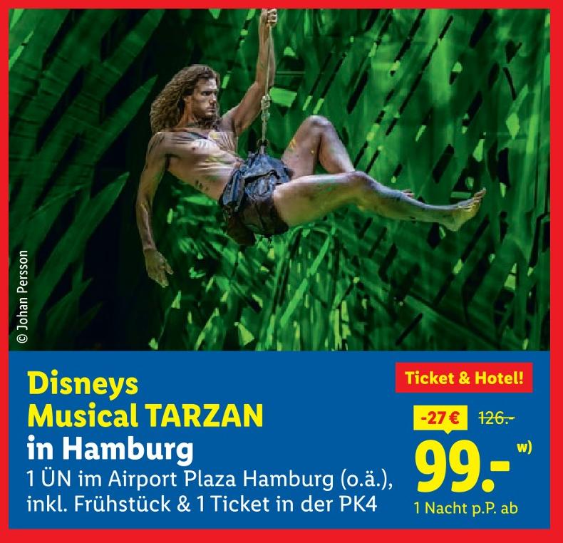 Disneys Musical TARZAN in Hamburg
