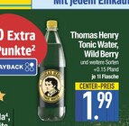 Tonic Water im EDEKA Prospekt Tonic Water von Thomas Henry im aktuellen EDEKA Prospekt für 1,99 €