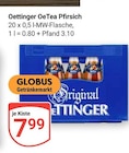 OeTea Pfirsich Angebote von Oettinger bei GLOBUS Pirmasens für 7,99 €