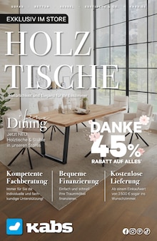 Kabs Prospekt mit 13 Seiten (Schwentinental)