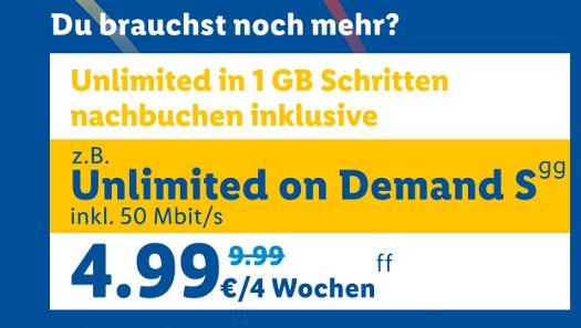 Unlimited on Demand S
