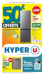 Catalogue Hyper U à Bartenheim, avec 16 pages Prospectus Hyper U à Bartenheim, "Hyper U", 16 pages, 12/05/2026 - 24/05/2026