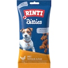 RINTI Snack Bitties mit Huhn & Käse 75 g im Angebot bei Zookauf in Bremen RINTI Snack Bitties mit Huhn & Käse 75 g Angebote von Rinti bei Zookauf Bremen für 2,19 €