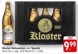 Hefeweizen im Angebot bei E center in Singen Hefeweizen Angebote von Kloster bei E center Singen für 9,99 €