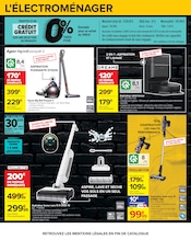 Promos Aspirateur Balai dans le catalogue "BLACK FRIDAY" de Carrefour Aspirateur Balai en promo dans le catalogue Carrefour à la page 5