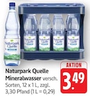 Mineralwasser im Angebot bei EDEKA in Pirmasens Mineralwasser Angebote von Naturpark Quelle bei EDEKA Pirmasens für 3,49 €