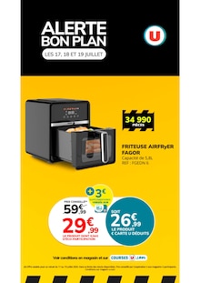 Prospectus U Express en cours, "ALERTE BON PLAN", page 1 sur 1
