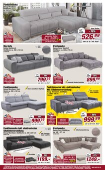 Sofa im POCO Prospekt "Frisch gespart bei POCO - BIS ZU 70% UNTER UVP" mit 32 Seiten (Bochum)