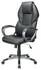 Chaise de bureau en simili cuir - BILLIE en promo chez Crack Thionville à 169,00 €