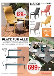 Aktueller hofmeister Prospekt mit Esstisch, "SAISONERÖFFNUNG", Seite 17