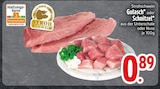 Gulasch Angebote von Strohschwein bei EDEKA Regensburg für 0,89 €