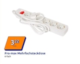Mehrfachsteckdose Angebote von Pro-max bei Action München für 3,22 €