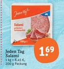 Salami von Jeden Tag im aktuellen tegut Prospekt für 1,69 €