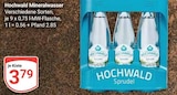 Mineralwasser bei GLOBUS im Zell Prospekt für 3,79 €