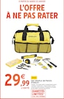 Sac Souple 38 Pièces - STANLEY en promo chez Intermarché Express Asnières-sur-Seine à 29,99 €