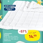 Aktuelles 4-Jahreszeiten-Steppbett Angebot bei ROLLER in Krefeld ab 14,99 €