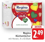 Küchentücher mit Herzen bei EDEKA im Prospekt "" für 2,49 €