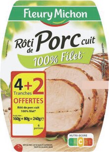 Rôti De Kangourou - Fleury Michon - Géant Casino Rôti De Kangourou - Fleury Michon à 3,04 € dans le catalogue Géant Casino "L'évènement promo de l'année - Épisode 3"
