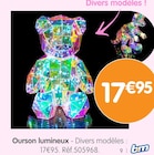 B&M Lorient - Promo Ourson lumineux Promo Ourson lumineux à 17,95 € dans le catalogue B&M à Lorient