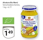 Aktuelles Bio Menü Angebot bei GLOBUS in Duisburg ab 1,49 €