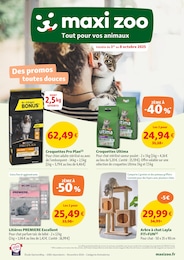 Catalogue Maxi Zoo "Des promos toutes douces" à Chéraute et alentours, 13 pages, 01/10/2025 - 08/10/2025