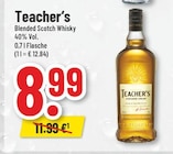 Blended Scotch Whisky Angebote von Teacher's bei Trinkgut Hemer für 8,99 €