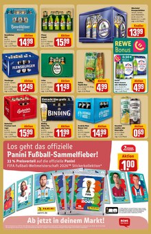 Bier im aktuellen REWE Prospekt (Oberursel (Taunus)) Bier im REWE Prospekt "Dein Markt" mit 33 Seiten (Oberursel (Taunus))