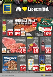 Aktueller EDEKA Prospekt mit Bier, "Aktuelle Angebote", Seite 1