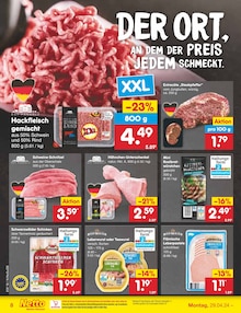 Schweinefleisch im Netto Marken-Discount Prospekt "Aktuelle Angebote" mit 50 Seiten (Moers)