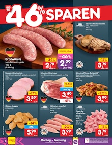 Schweinefleisch im aktuellen Netto Marken-Discount Prospekt (Braunschweig) Schweinefleisch im Netto Marken-Discount Prospekt "Aktuelle Angebote" mit 64 Seiten (Braunschweig)