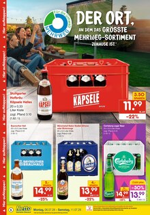 Radler im Netto Marken-Discount Prospekt "DER ORT, AN DEM DU IMMER AUSGEZEICHNETE PREISE FINDEST." mit 6 Seiten (Heilbronn)