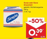 Streichfett von Sonja oder Sana im aktuellen Netto Marken-Discount Prospekt