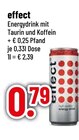 Energydrink im Trinkgut Prospekt Energydrink von effect im aktuellen Trinkgut Prospekt für 0,79 €