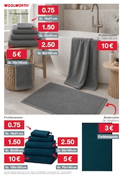 Woolworth Handtuch im Prospekt 
