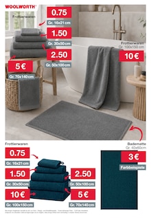 Badematte Angebot im Woolworth Prospekt, gültig von 26.06.2026 bis 06.07.2026 Badematte Angebot im aktuellen Woolworth Prospekt auf Seite 21