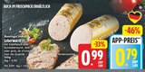 Leberwurst von Bauerngut IssKult für 0,79 € bei EDEKA im Angebot Leberwurst von Bauerngut IssKult im aktuellen EDEKA Prospekt
