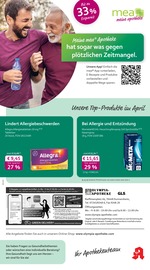 mea - meine apotheke Apotheken Prospekt der aktuellen Woche mit 4 Seiten, gültig von 01.04.2026 bis 30.04.2026, in Elchesheim-Illingen und Umgebung Aktueller mea - meine apotheke Apotheken Prospekt in Elchesheim-Illingen und Umgebung, "Unsere April-Angebote" mit 4 Seiten, 01.04.2026 - 30.04.2026