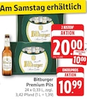 Premium Pils im Angebot bei EDEKA in Darmstadt Premium Pils Angebote von Bitburger bei EDEKA Darmstadt für 10,00 €