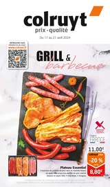 Barbecue Angebote im Prospekt "GRILL & barbecue" von Colruyt auf Seite 1