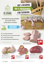 Schweineschnitzel im EDEKA Prospekt in Freiburg Aktueller EDEKA Prospekt mit Schweineschnitzel, "Aktuelle Angebote", Seite 10