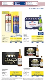 Krombacher Angebot & Preis im aktuellen METRO Prospekt Krombacher Angebot im aktuellen METRO Prospekt auf Seite 8