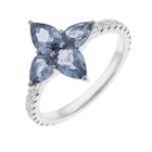 Bague en argent rhodié et oxydes de zirconium - Le Manège à Bijoux Bague en argent rhodié et oxydes de zirconium à 34,00 € dans le catalogue Le Manège à Bijoux