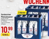 Mineralwasser im Angebot bei EDEKA in Krefeld Mineralwasser Angebote von Gerolsteiner bei EDEKA Krefeld für 10,99 €