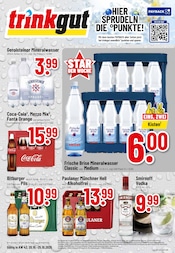 Trinkgut Discounter Prospekt der aktuellen Woche mit 8 Seiten, gültig von 20.10.2025 bis 25.10.2025, in Obertshausen und Umgebung Aktueller Trinkgut Discounter Prospekt in Obertshausen und Umgebung, "Aktuelle Angebote" mit 8 Seiten, 20.10.2025 - 25.10.2025