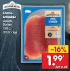 Lachsschinken im Angebot bei Netto Marken-Discount in Minden Lachsschinken Angebote bei Netto Marken-Discount Minden für 1,99 €