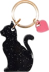 Schlüsselanhänger Katze aus Acryl, schwarz (4,5x9 cm) Angebote von Dekorieren & Einrichten bei dm-drogerie markt Homburg für 4,95 €