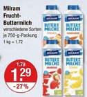 Frucht-Buttermilch im V-Markt Prospekt Frucht-Buttermilch von Milram im aktuellen V-Markt Prospekt für 1,29 €